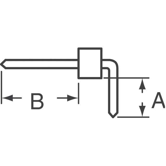 4-103329-0-11 TE Connectivity AMP Connectors  Embases à broches mâles